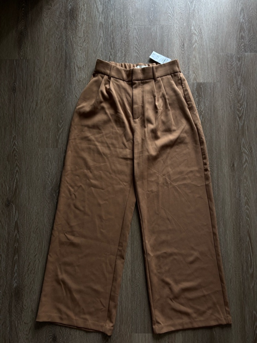 Abercrombie Wide-Leg Brown Dress Pants - Women’s Medium Short length